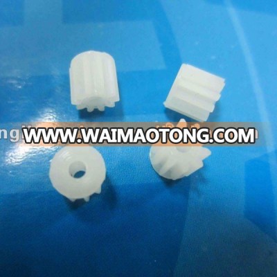 small plastic pinion gear for DC motor on slot car