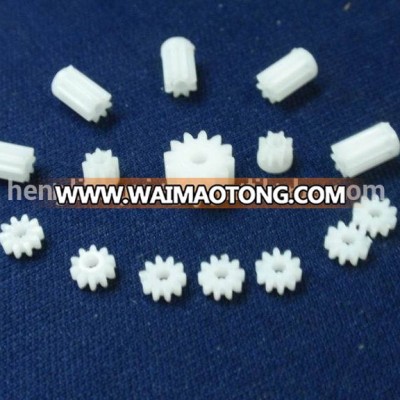 Small standard plastic motor gear for DC motor